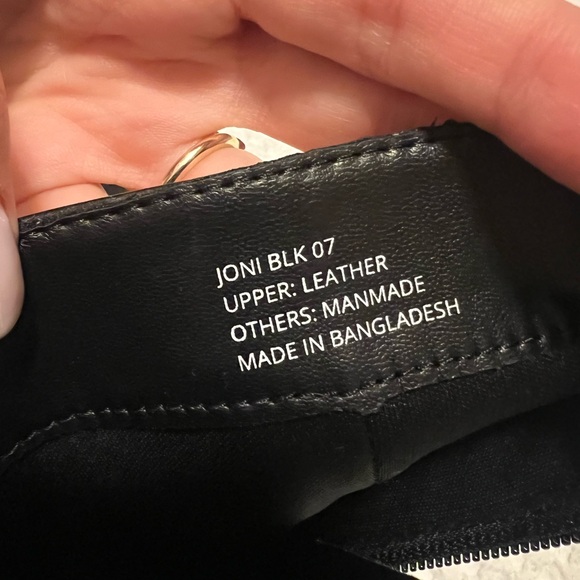 Tahari Joni Black Square-Toe Heeled Boot - Picture 3 of 4